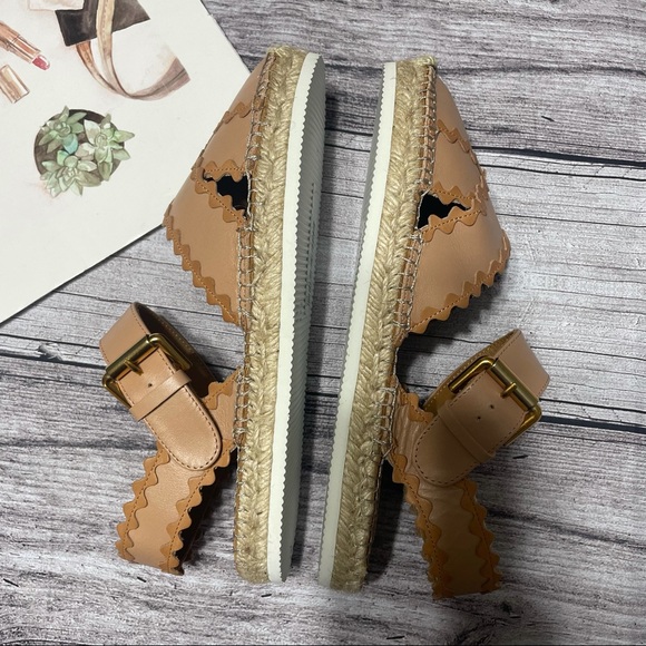 See By Chloe Glyn Leather Espadrilles - Picture 10 of 16